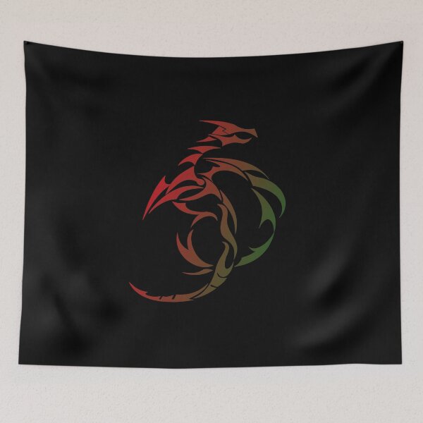 Item preview, Red-Green Chinese Dragons !!! designed and sold by M-Infinite.