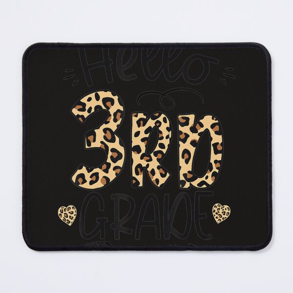 Item preview, Hello 3Rd Grade Leopard Teacher Students Back To School Girl  designed and sold by MoranTyler969.