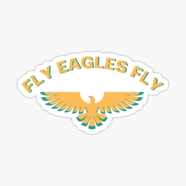 Fly Eagles Fly  Sticker for Sale by antonias85