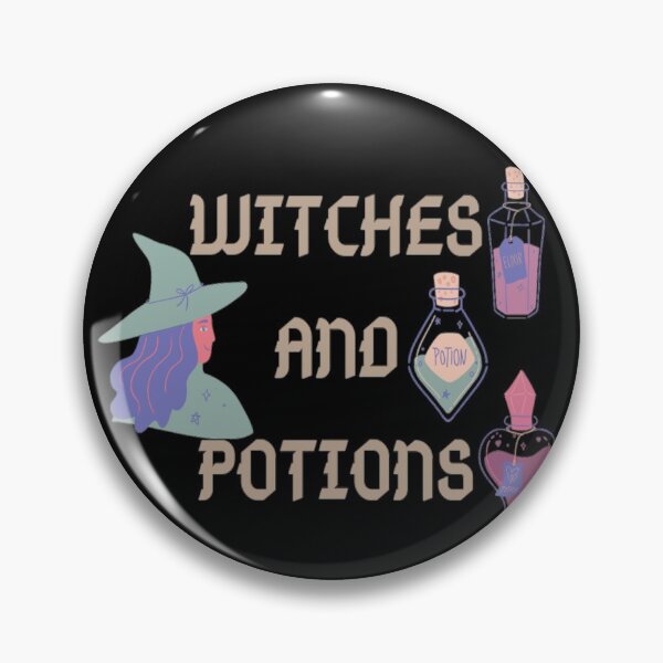 Item preview, Witches and Potions funny Halloween sayings designed and sold by Simi2020.