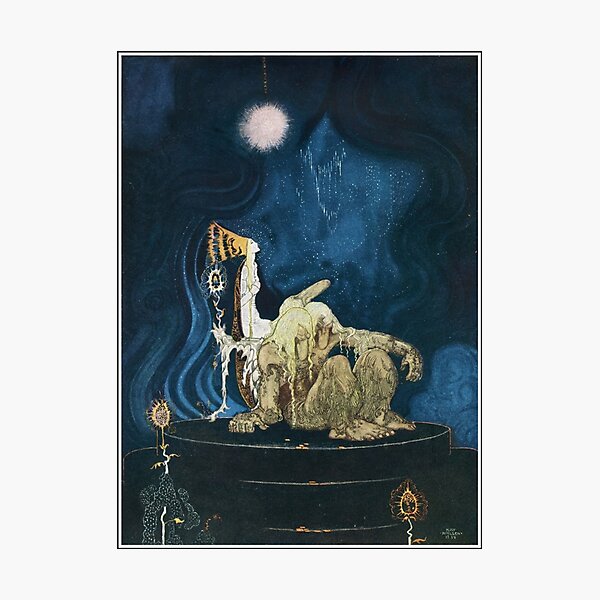Item preview, Classic illustration: Kay Rasmus Nielsen - East of the Sun, West of the Moon designed and sold by ZvekiVintage.