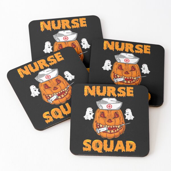 Item preview, Pumpkin Nurse Squad Spooky Night designed and sold by CaseyMoen.