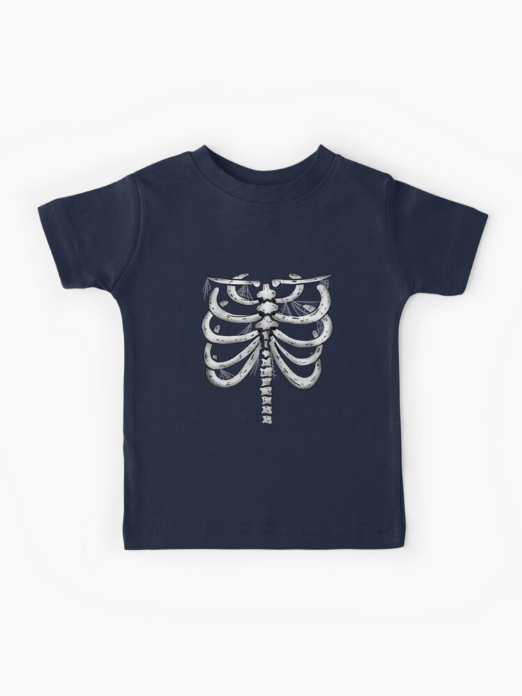 Costume Skeleton Shirt Unisex Skeleton T-shirt Halloween 