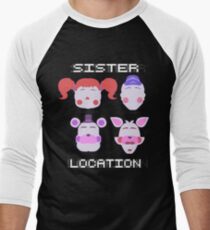 Sister Location Gang Men's Baseball ¾ T-Shirt