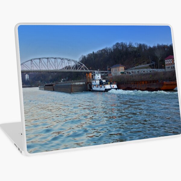 Kanawha River Traffic Laptop Skin