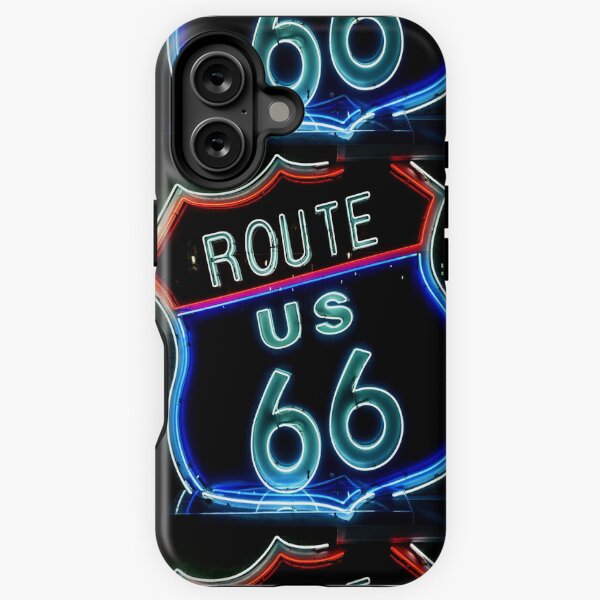 Vista previa del artículo con la obra «Señal clásica de la ruta 66», diseñado y vendido por Wally99.
