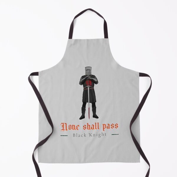 Item preview, Black Knight - "None shall pass" designed and sold by Monkyra.
