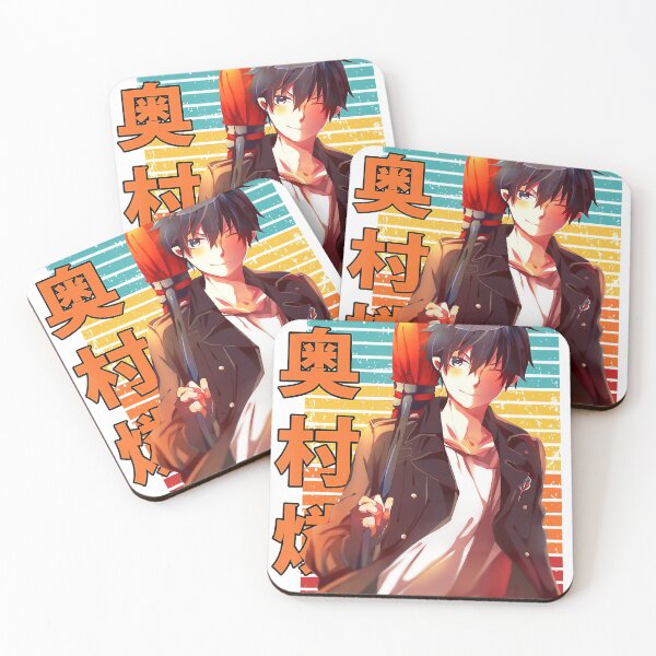 Aperçu de l'œuvre Funny Exorcist Distressed Arts Blue Anime Vaporware Seasons créée et vendue par SkylarSin.