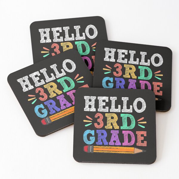 Item preview, Hello 3Rd Third Grade Teacher Funny Back To School Gift  designed and sold by MoranTyler969.