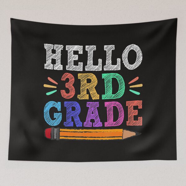 Item preview, Hello 3Rd Third Grade Teacher Funny Back To School Gift  designed and sold by MoranTyler969.