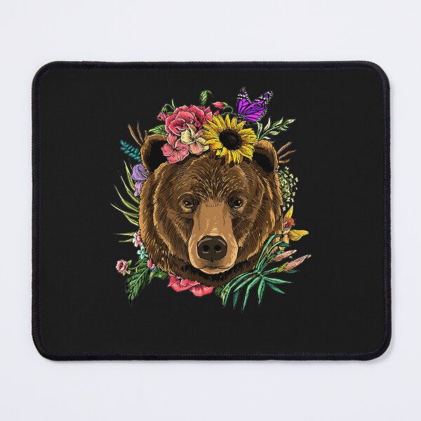 Item preview, Floral Bear Spring Nature Bear Lovers designed and sold by Royce5656.