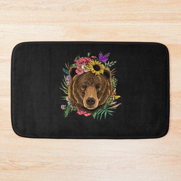 Item preview, Floral Bear Spring Nature Bear Lovers designed and sold by Royce5656.