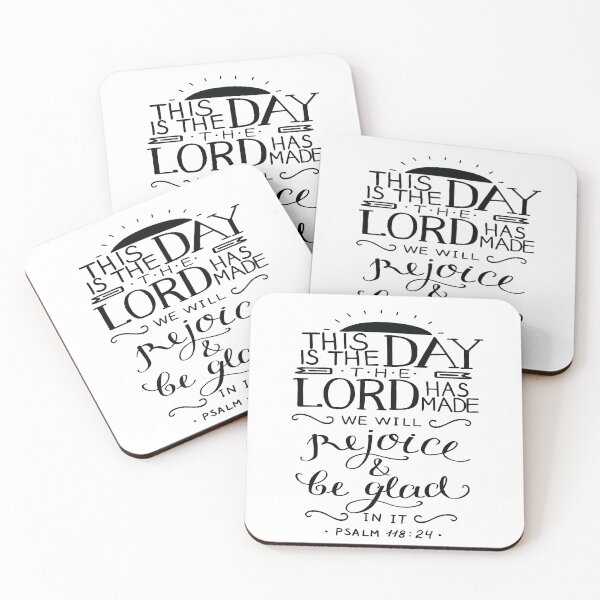 Item preview, This Is The Day The Lord Has Made We Will Rejoice And Be Glad In It Psalm 118:24 designed and sold by ProjectX23.