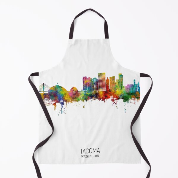 Item preview, Tacoma Washington Skyline designed and sold by ArtPrints.
