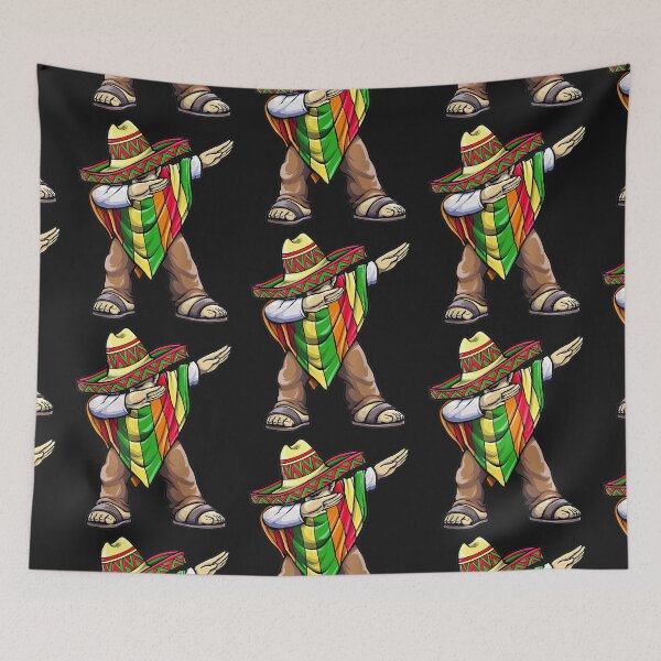 Item preview, Dabbing Mexican Poncho Cinco de Mayo designed and sold by Royce5656.