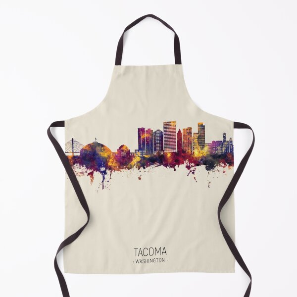 Item preview, Tacoma Washington Skyline designed and sold by ArtPrints.