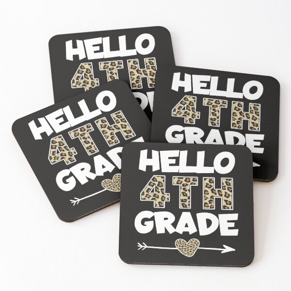 Item preview, Hello 4Th Grade Leopard Print Fourth Grade Teacher Kids Gift  designed and sold by MoranTyler969.