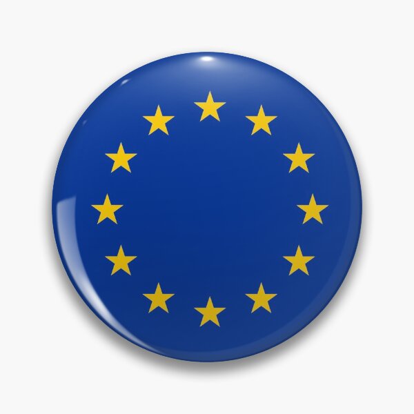 EU Flag, European Union Flag, Europe Flag, Europe, European, Flag Pin