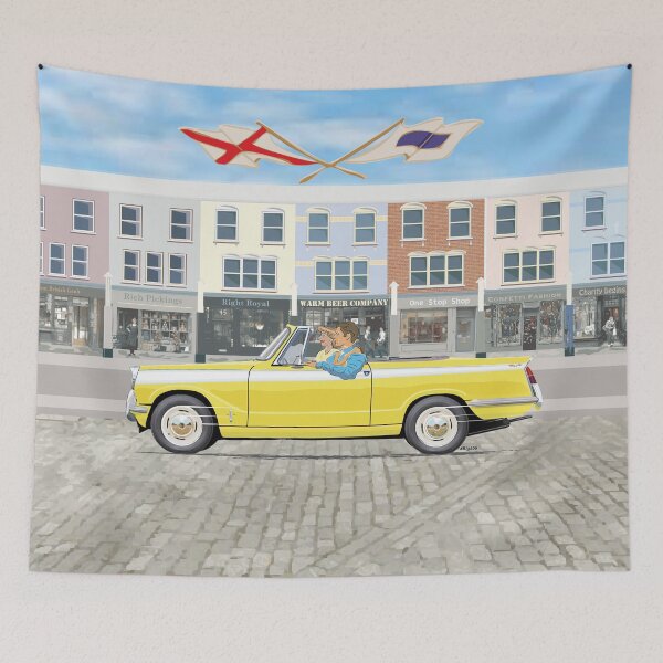 Item preview, Herald 12/50 Convertible in Mimosa Yellow designed and sold by Bigs66.