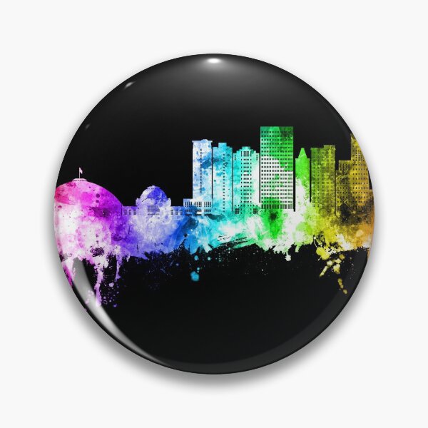 Item preview, Tacoma Washington Skyline designed and sold by ArtPrints.