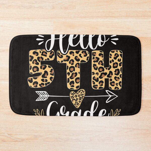 Item preview, Hello 5Th Fifth Grade Leopard Teacher Back To School Girls  designed and sold by MoranTyler969.