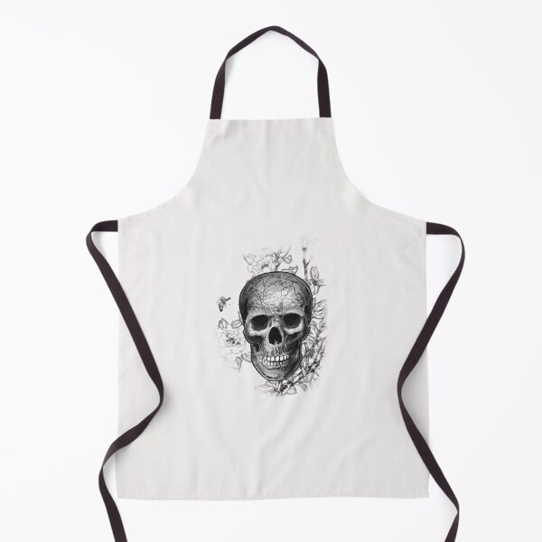Item preview, Skull Flower Graphic Art designed and sold by nguyenchimina.