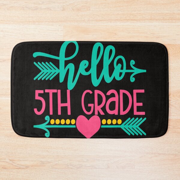 Item preview, Hello 5Th Grade Girls Back To School Gift Cute Heart Arrow  designed and sold by MoranTyler969.