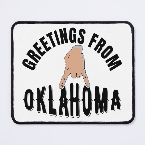 Item preview, Greetings From Oklahoma University Horns Down designed and sold by DsignTByMason.