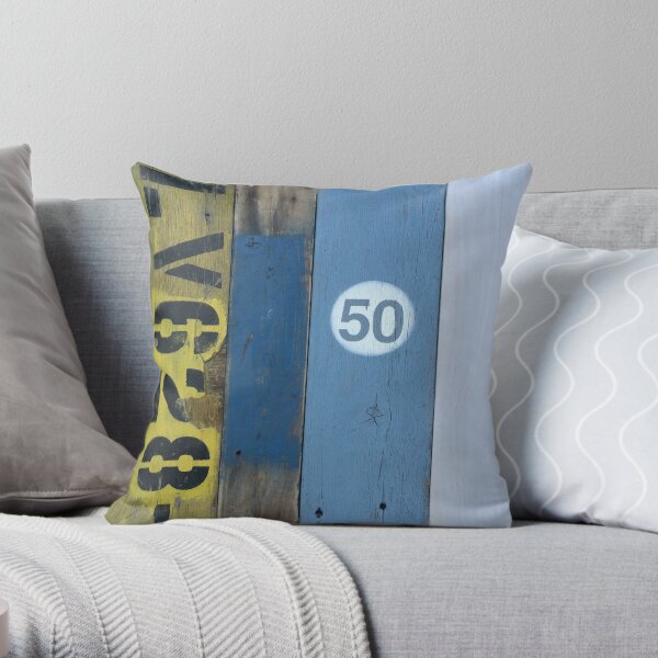 Flotsam and Jetsam Throw Pillow
