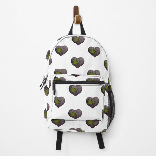 Item preview, Broken chrom dark green heart designed and sold by Alshoalla.