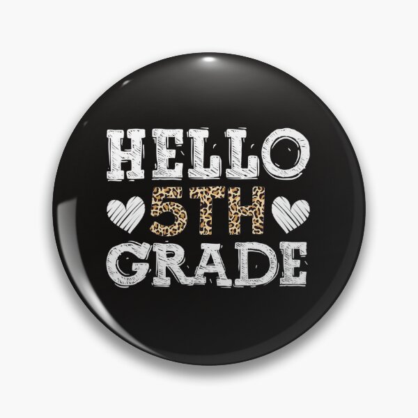 Item preview, Hello Fifth Grade Back To School 1St Day Leopard Teachers  designed and sold by MoranTyler969.