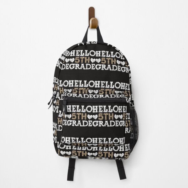 Item preview, Hello Fifth Grade Back To School 1St Day Leopard Teachers designed and sold by MoranTyler969.