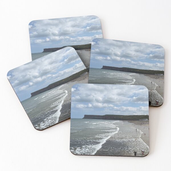 Item preview, NDVH Saltburn Beach - Hunt Cliff (2021) designed and sold by Nik’s T-Shirts.