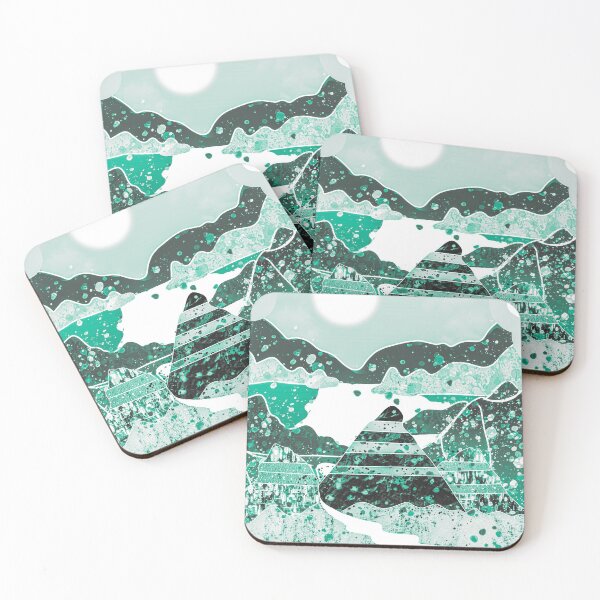 Item preview, Green mountains designed and sold by Catherine  Milchard.