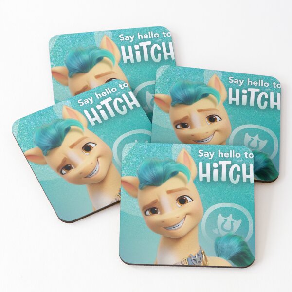 Item preview, Say hello to Hitch from My little pony - a new generation (2021) designed and sold by Funny-Quote.