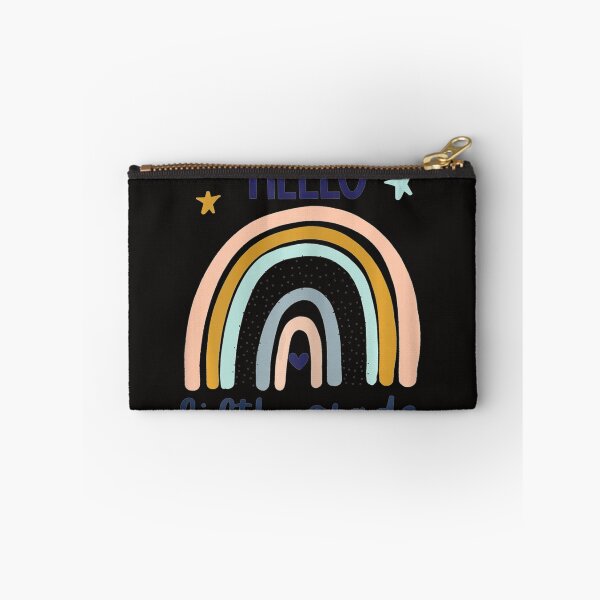 Item preview, Hello Fifth Grade Retro Rainbow Cute For Teacher Girls  designed and sold by MoranTyler969.