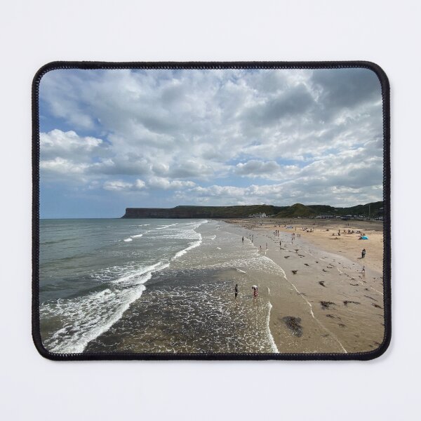 Item preview, NDVH Saltburn Beach - Hunt Cliff - Wide angle (2021) designed and sold by Nik’s T-Shirts.