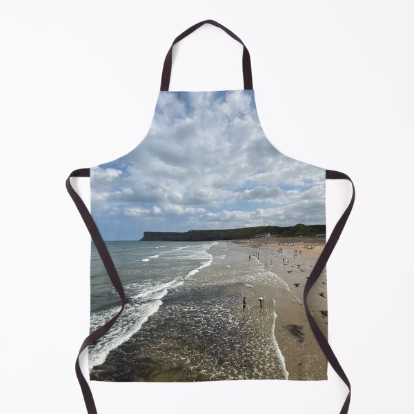 Item preview, NDVH Saltburn Beach - Hunt Cliff - Wide angle (2021) designed and sold by Nik’s T-Shirts.