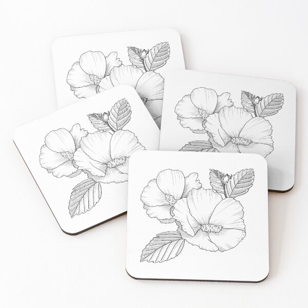 Item preview, Rose of sharon, Mugunghwa designed and sold by Doodle4U.