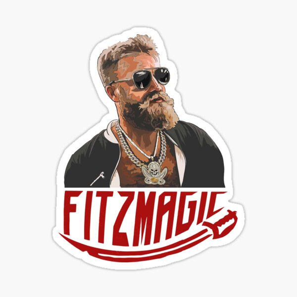 Ryan Fitzpatrick Fitzmagix Die Cut Sticker QB MVP Buffalo 