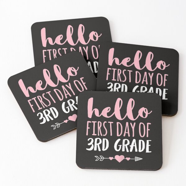 Item preview, Hello First Day Of 3Rd Grade . Teacher Student Arrow  designed and sold by MoranTyler969.