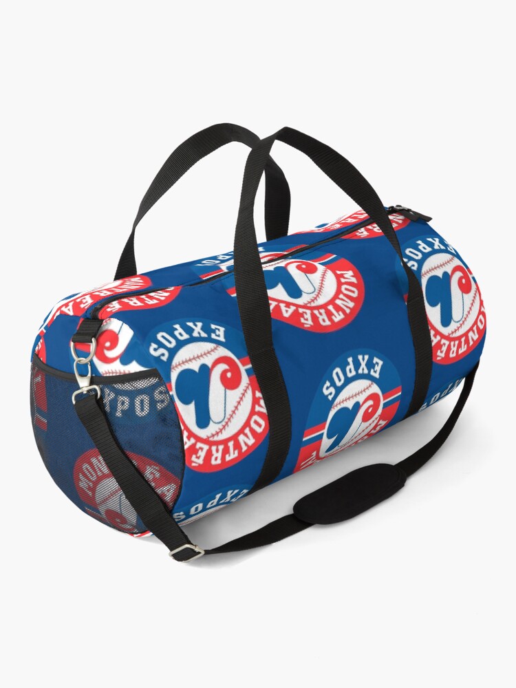 Alternate view of Defunct Montreal Expos baseball team emblem Duffle Bag