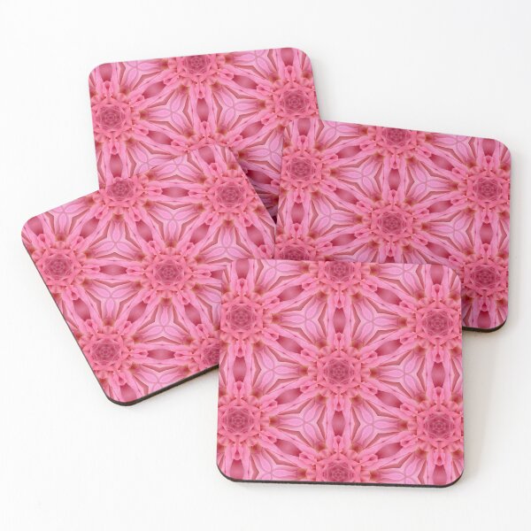 Item preview,  Geometric pink flower pattern 1.  designed and sold by Jonnekesart.