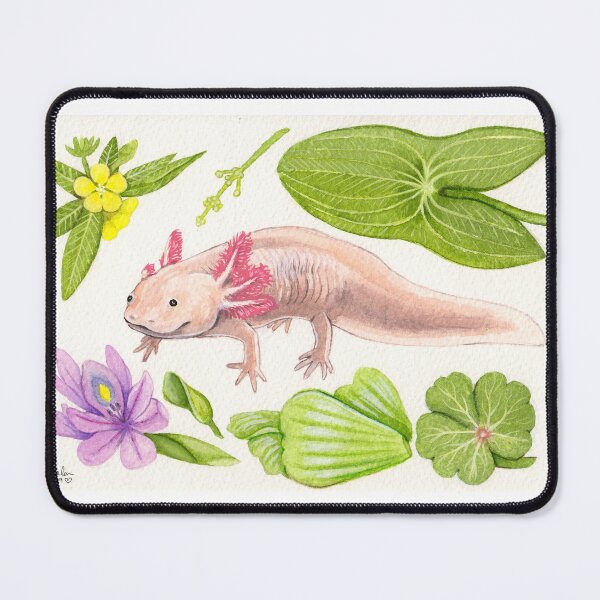 Item preview, Pearl The Axolotl designed and sold by Danelle Malan.