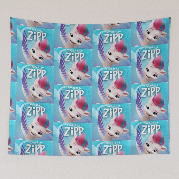 Item preview, Say hello to Zipp from My little pony - a new generation (2021) designed and sold by Funny-Quote.