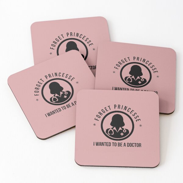 Item preview, Forget Princess, I Wanted to be a doctor - Feminist Doctor Design designed and sold by Theleochick.