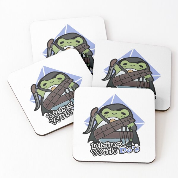 Item preview, DnD Rogue Frog Dicing with D6's designed and sold by Monstralgam.