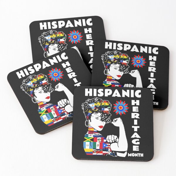 Item preview, Hispanic Heritage Month Woman Latino Countries Flag Gift designed and sold by NUMAcreations.