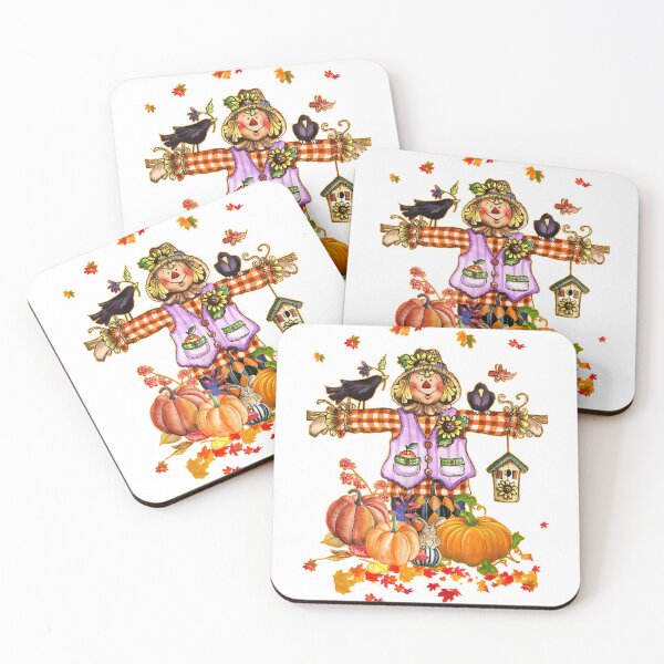 Item preview, Scarecrow Autumn Hello Fall Pumpkin Thanksgiving Halloween Shirt designed and sold by FirstTouch.