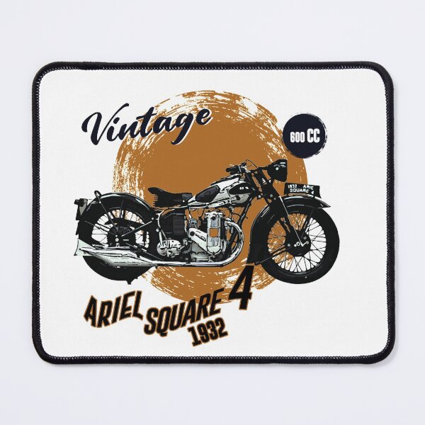 Item preview, VINTAGE MOTORCYCLE | ARIEL 1932 SQUARE FOUR 600CC | BIKER COLLECTION| WHITE designed and sold by tamilstickers.